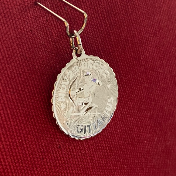 Sterling Silver Sagittarius Archer Zodiac Charm - Picture 8 of 12